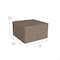 Flash Furniture Bright Beginnings Commercial Grade Modular Classroom Soft Seating, 1 Seater Chair/Ottoman, Neutral Vinyl MK-KE15679-GG - alternate 6